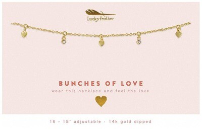Lucky Feather Necklace Bunches Of Love