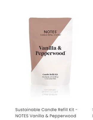 Notes Refill Vanilla And Pepperwood