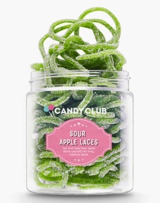 Candy Club Sour Apple Laces