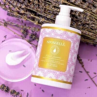 Spongelle Hand and Body Lotion Freesia Pear