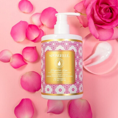 Spongelle Hand and Body Lotion Rose