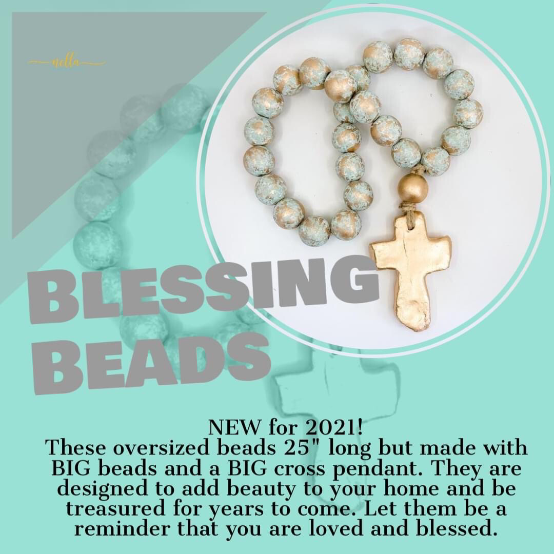 Blessing Bead 25" XL TURQUOISE