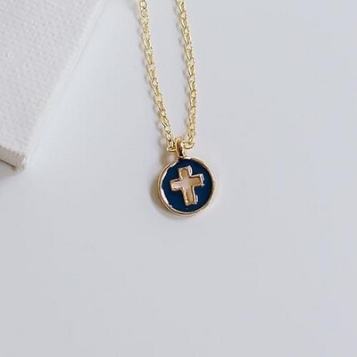 MM Lux Necklace Bianca Cross