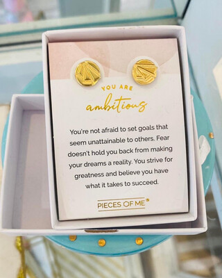 Pieces Of Me Earrings You Are Ambitious 
