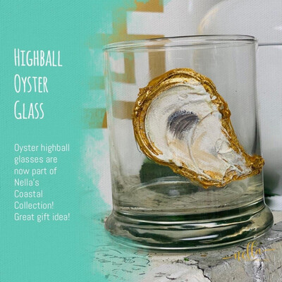 Nella Original Rock Glass "Oyster Love"