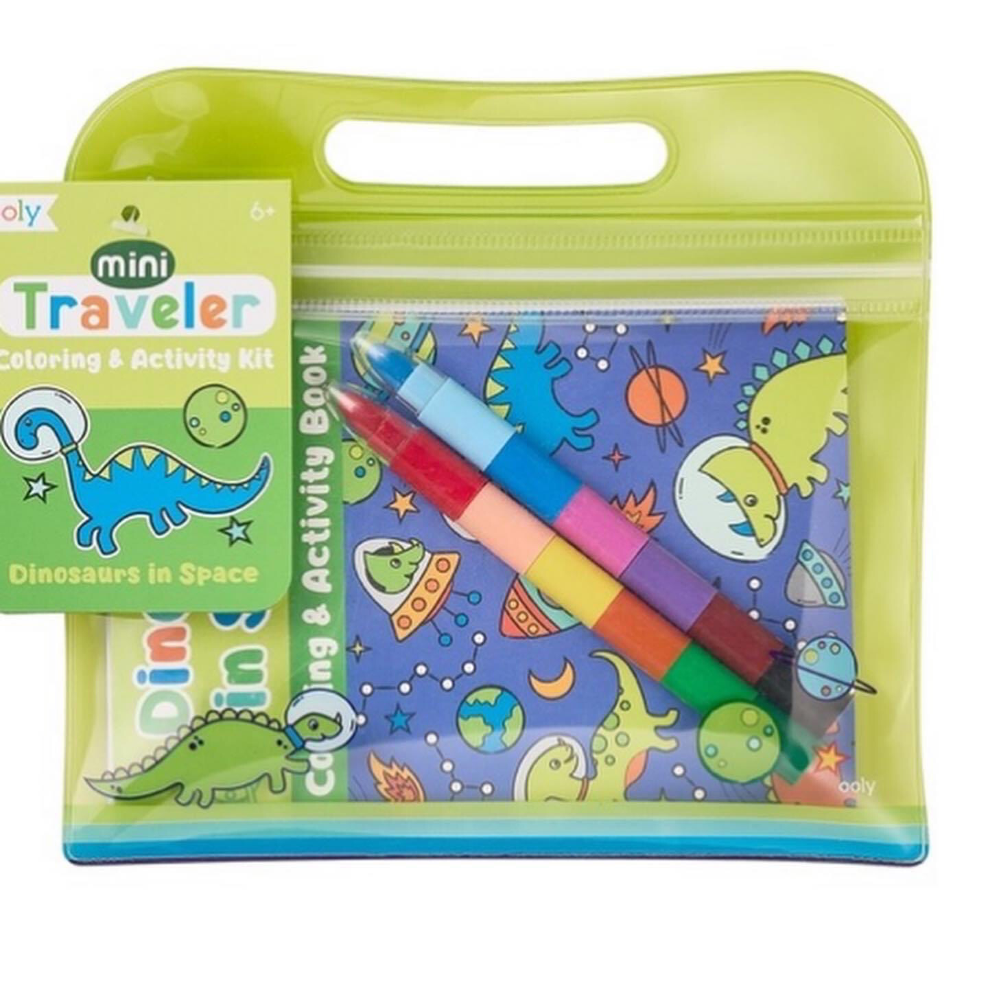 Ooly Mini Traveler Activity Set Dinosaurs In Space