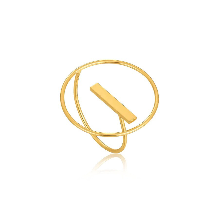 Ania Haie Ring Circle Gold