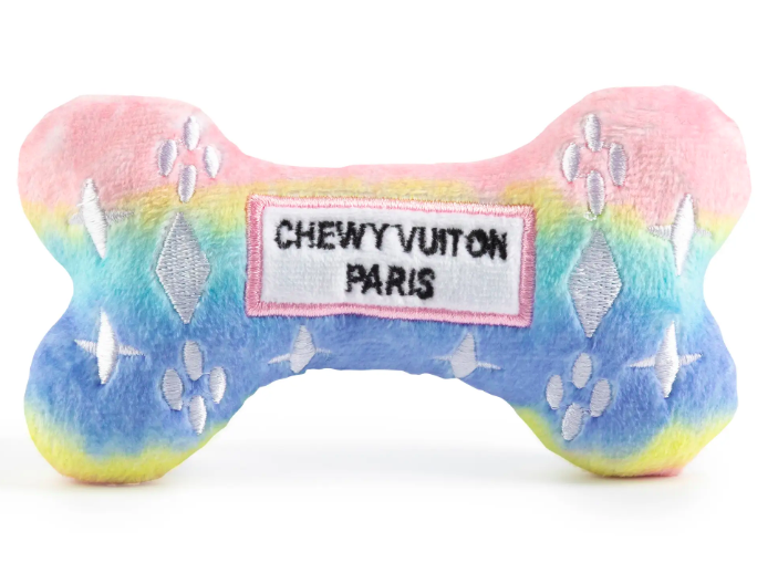 Chewy Vuitton Bone Large Pink