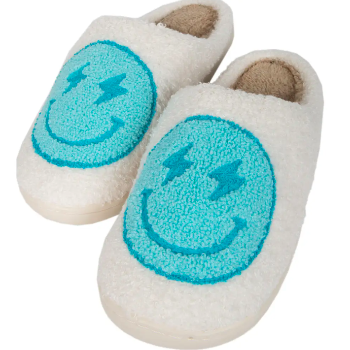 Lighting Happy Slippers Turquoise M/L
