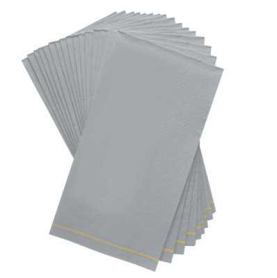 Lux Paper Napkins Grey