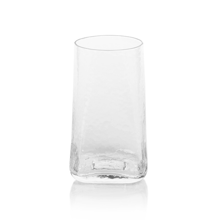 Clear Hammered Glass Tall 5149