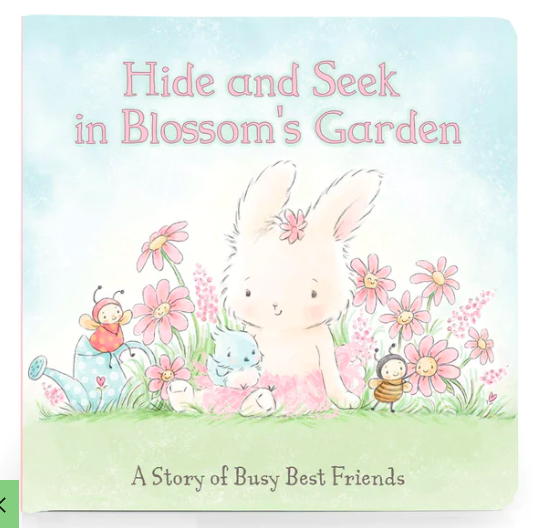 Hide and seek and blossoms garden book