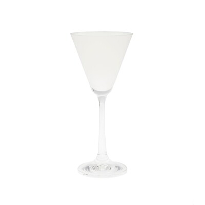 Stemmed Martini Shot Glass "Time Out"