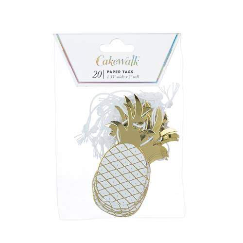Pineapple Paper Tags