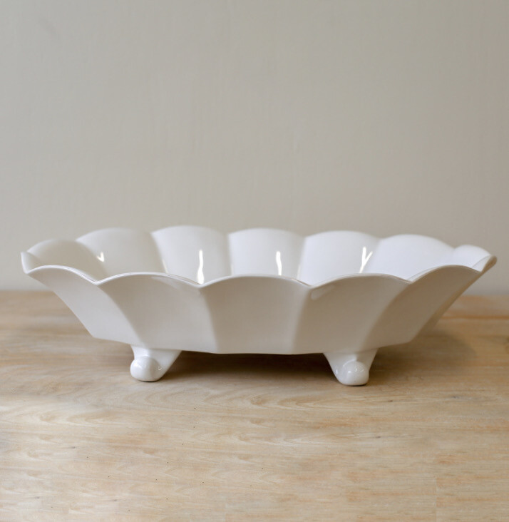 Chartes Footed Serving Bowl