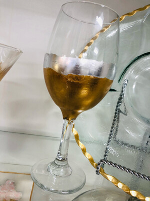 Nella Original Stemmed Wine Glass "Double Stripe"