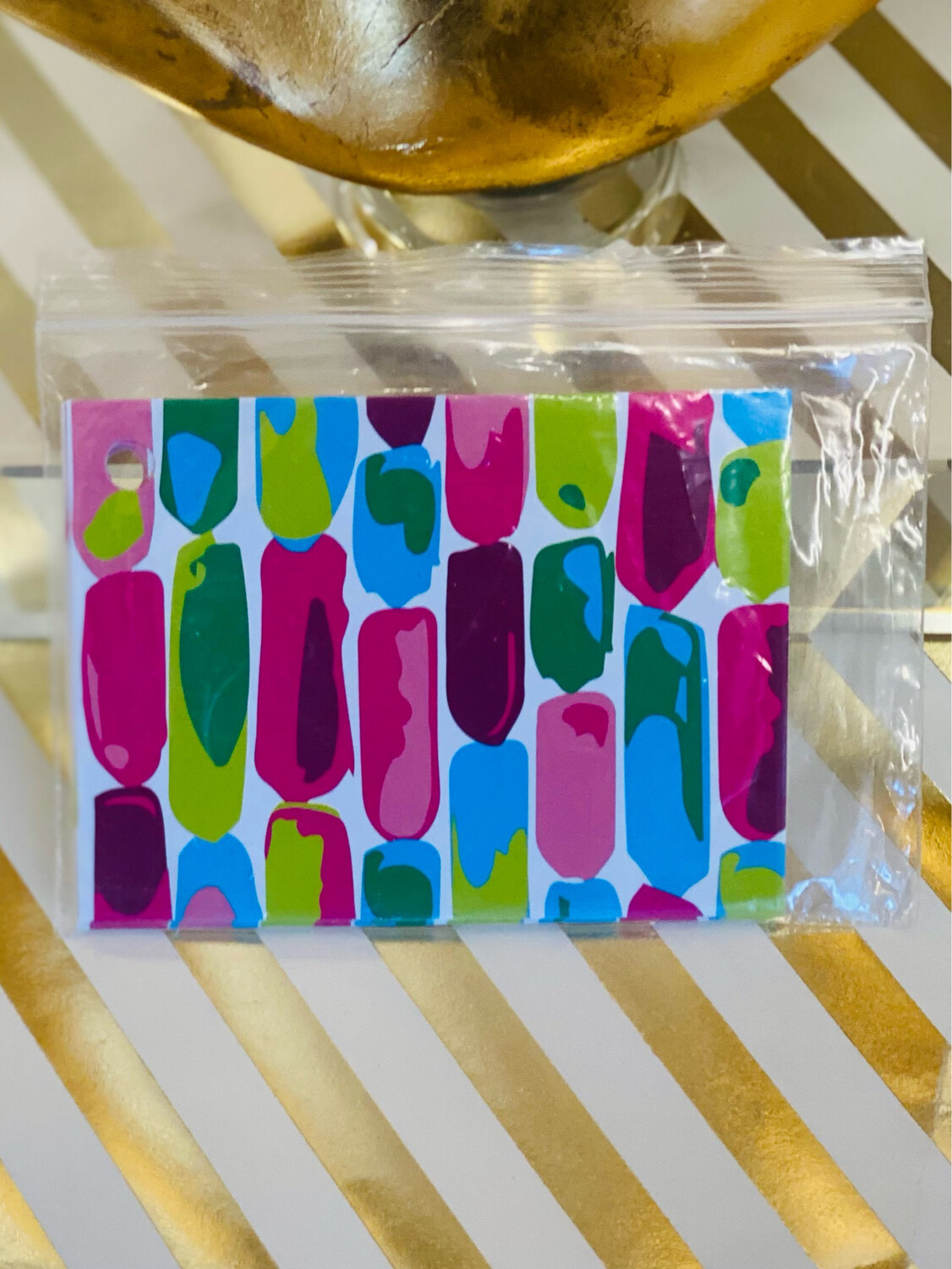 Gift Tags Painted Gems