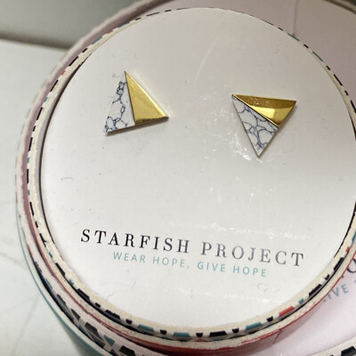 Starfish Project Earrings "Cassia"