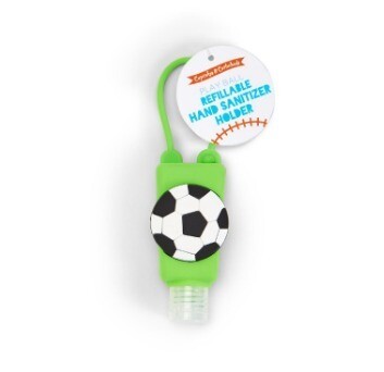 Refillable Hand Sanitizer Holder Soccer