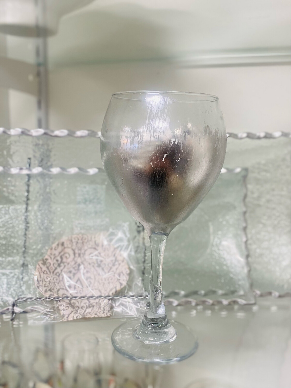 Nella Original Stemmed Wine Glass "Sterling Silver"