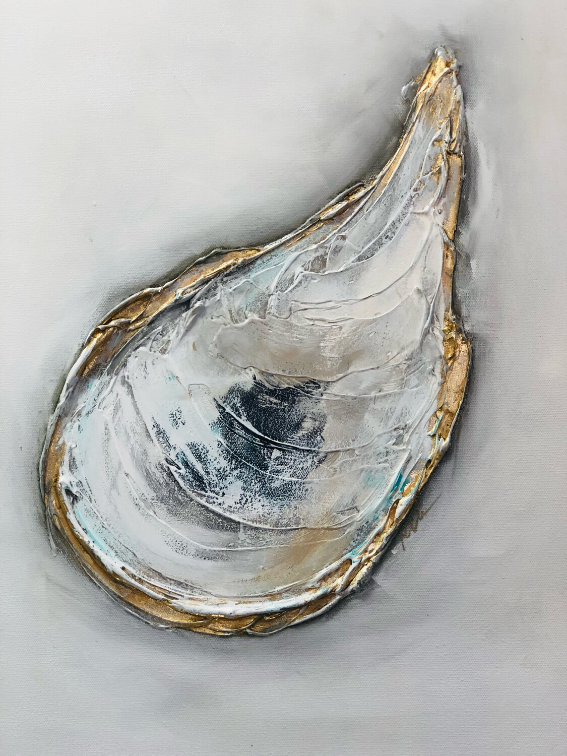 Nella Original Painting 16x20 "Oyster Love"