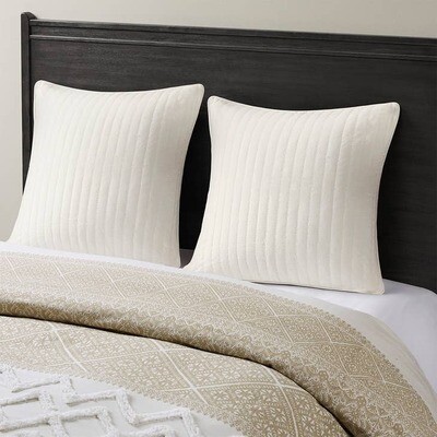 26x26 Euro Sham Cover White