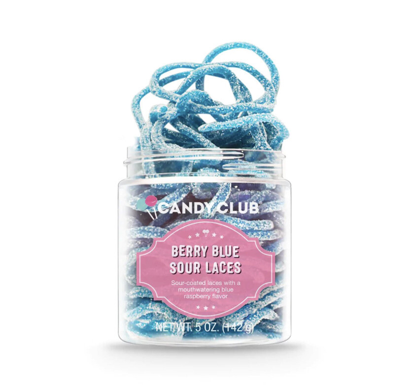 Candy Club Berry Blue Sour Laces