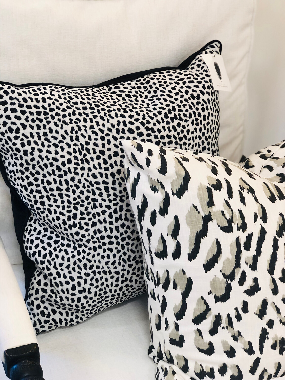 Pillow Dalmatian Black & White