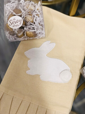 Easter Decor "Cottontail Bunny" Hand Towel