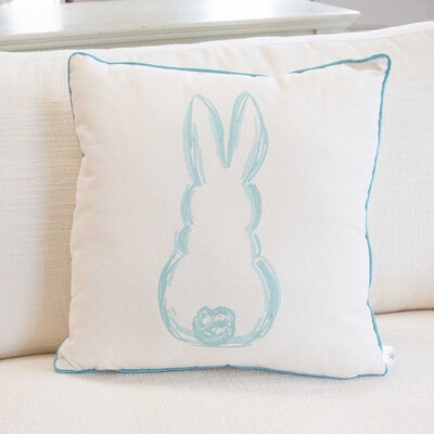 Easter Decor "Lily Belle Bunny" 16" Pillow