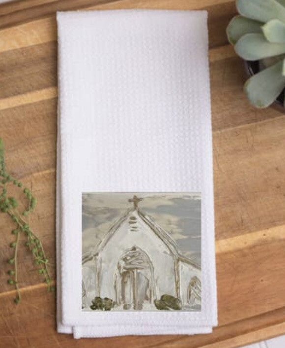 Waffle Tea Towel DELTA CHURCH