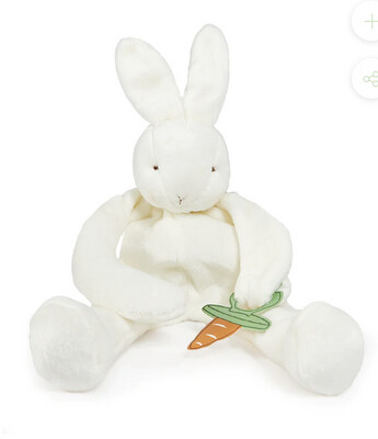 Pacifier Holder - Buddy Bunny White