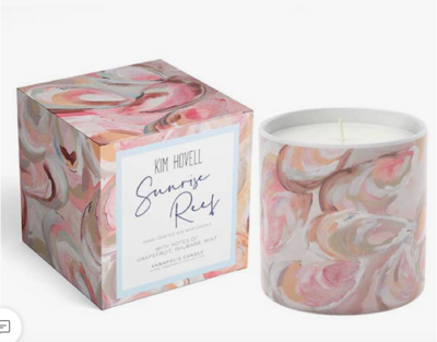 Kim Hovell Collection Candle - 8oz Boxed SUNRISE REEF