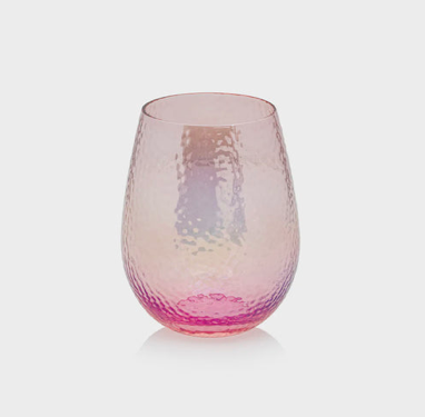 Aperitivo Iridescent Stemless Wine 5725 Pink