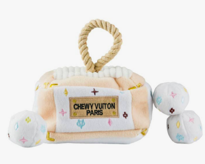 Chewy Vuiton Trunk Burrow Dog Toy