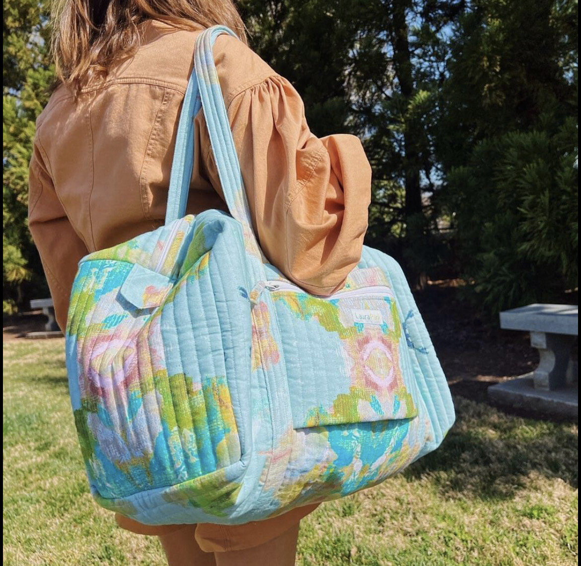 Laura Park Weekender Bag STAINED GLASS