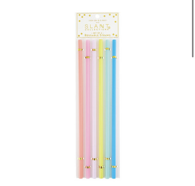Party Time Reuseable Straws