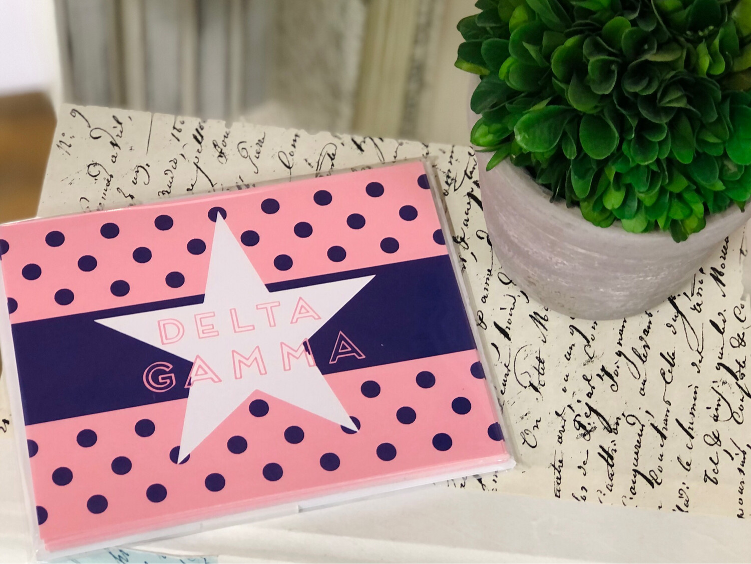 Notecard Set DELTA GAMMA