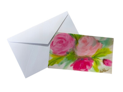 Enclosure Cards & Envelopes - Romantic Roses