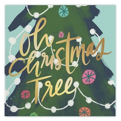 Holiday Napkins OH CHRISTMAS TREE