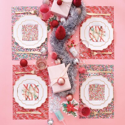 Holiday Paper Placemats POM POM