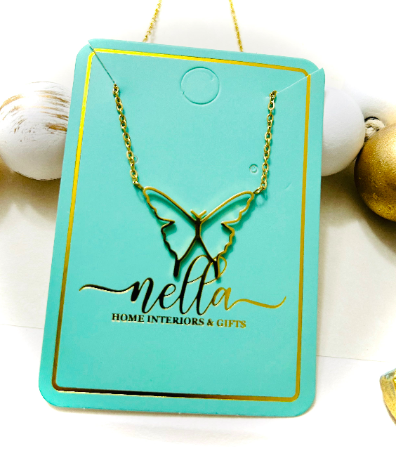 Necklace- Open Butterfly