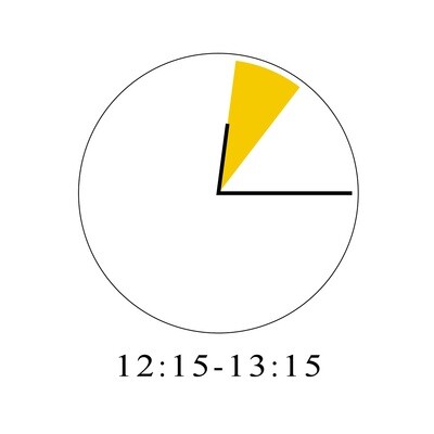 4/22　12:15-13:15