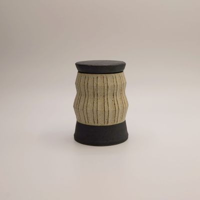 Zig-zag canister