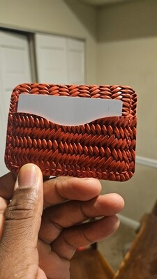 Double sided Red wallet