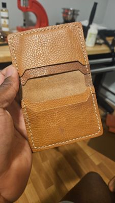 Brown Flip wallet