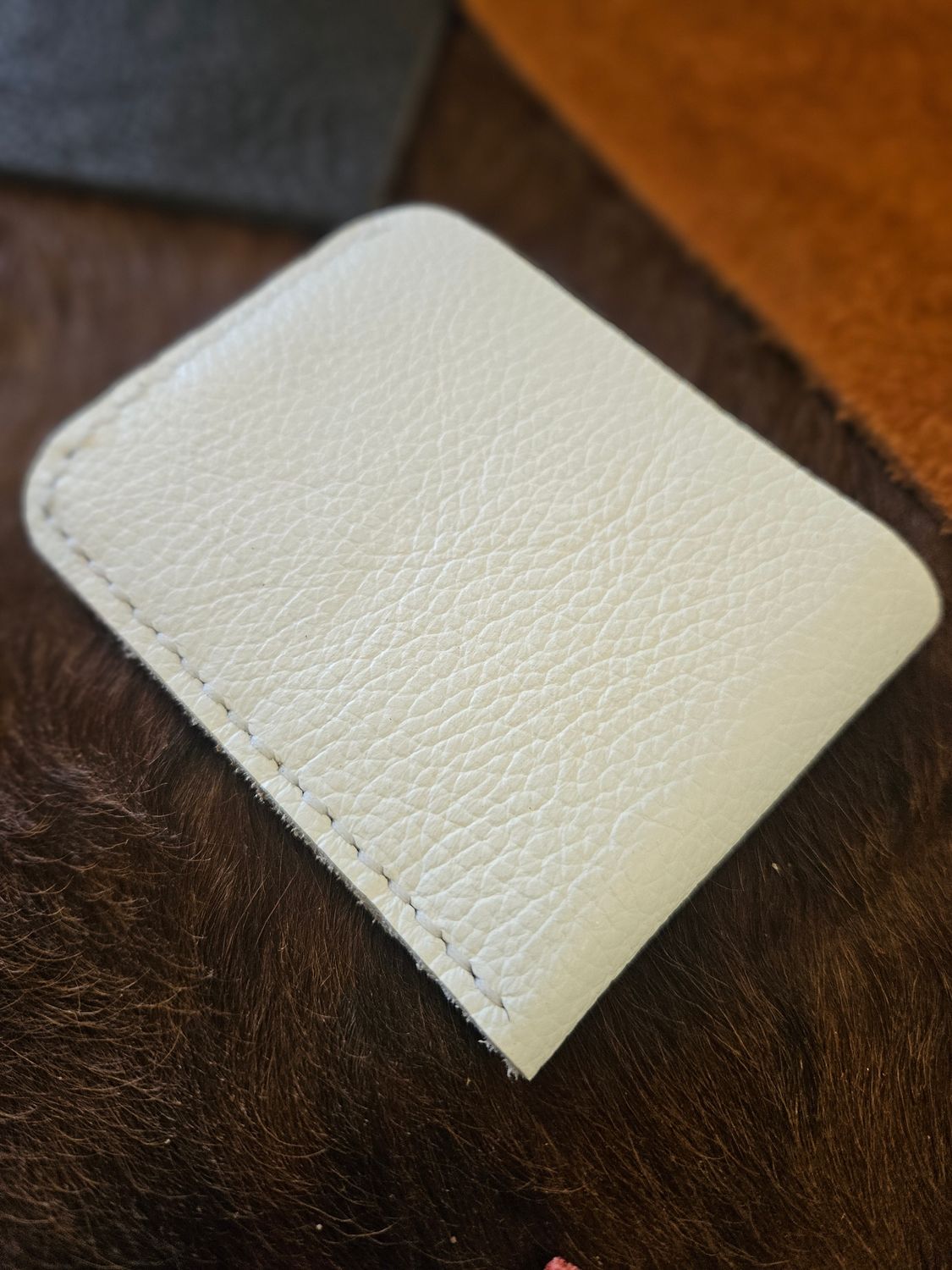White Bifold Wallet