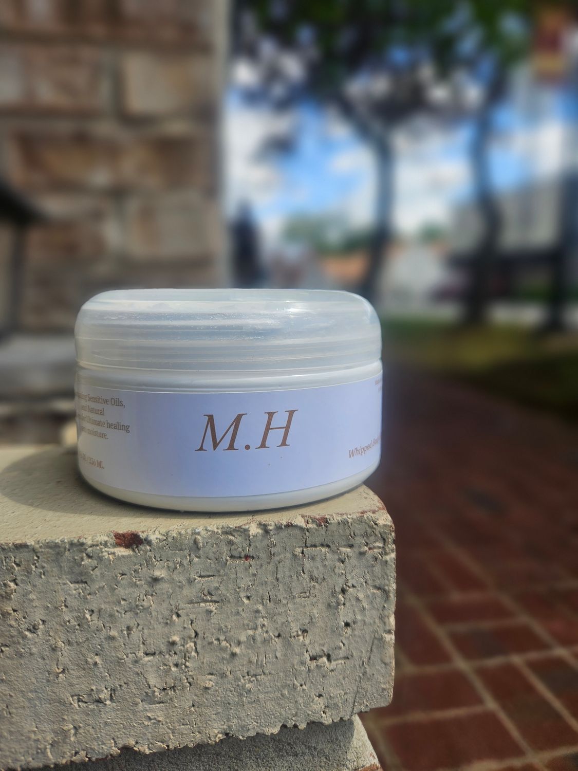 Whipped body butter