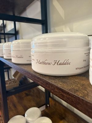 Whipped body butter