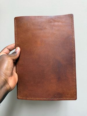 Rustic Brown Leather IPad Sleeve